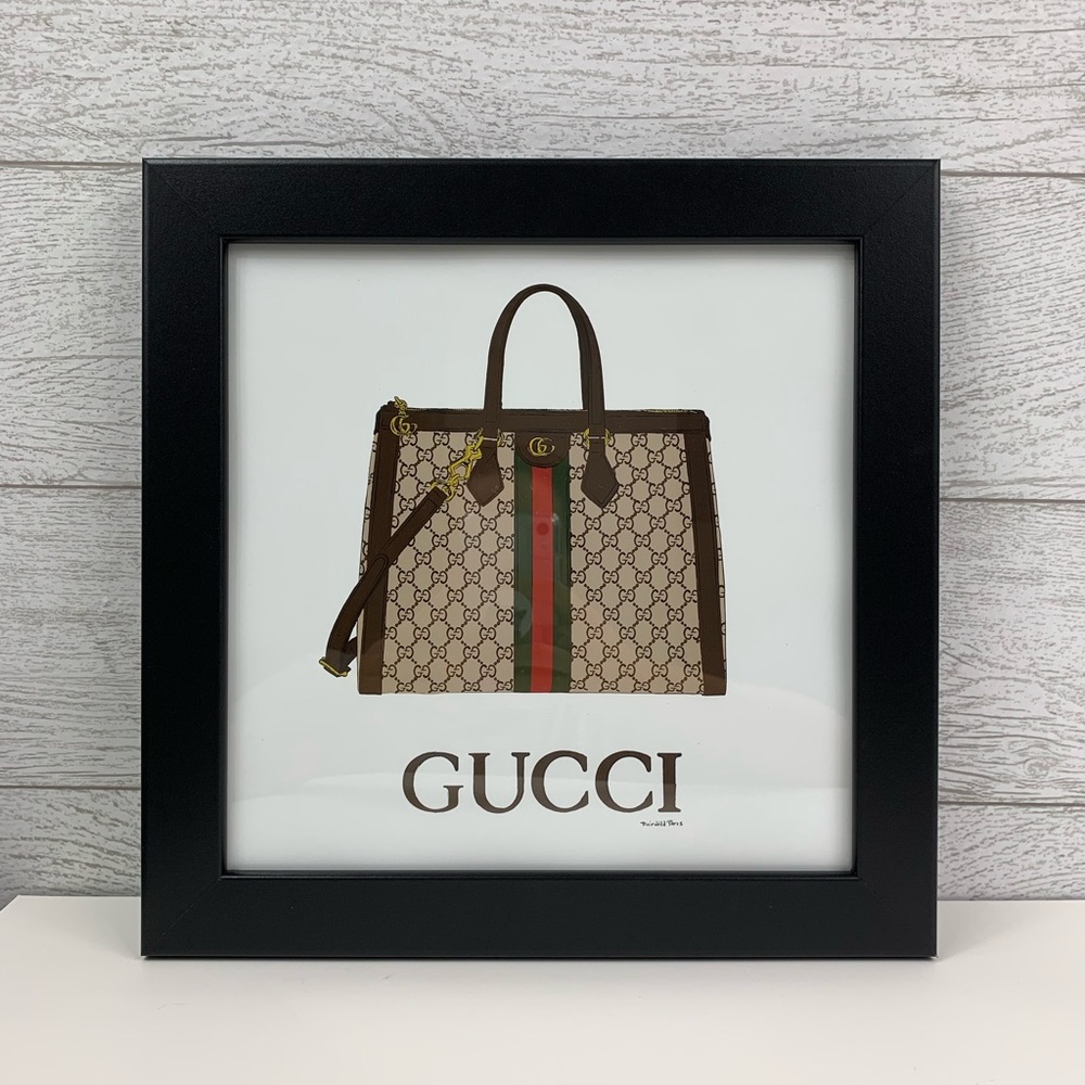 Fairchild Paris Gucci Framed Art